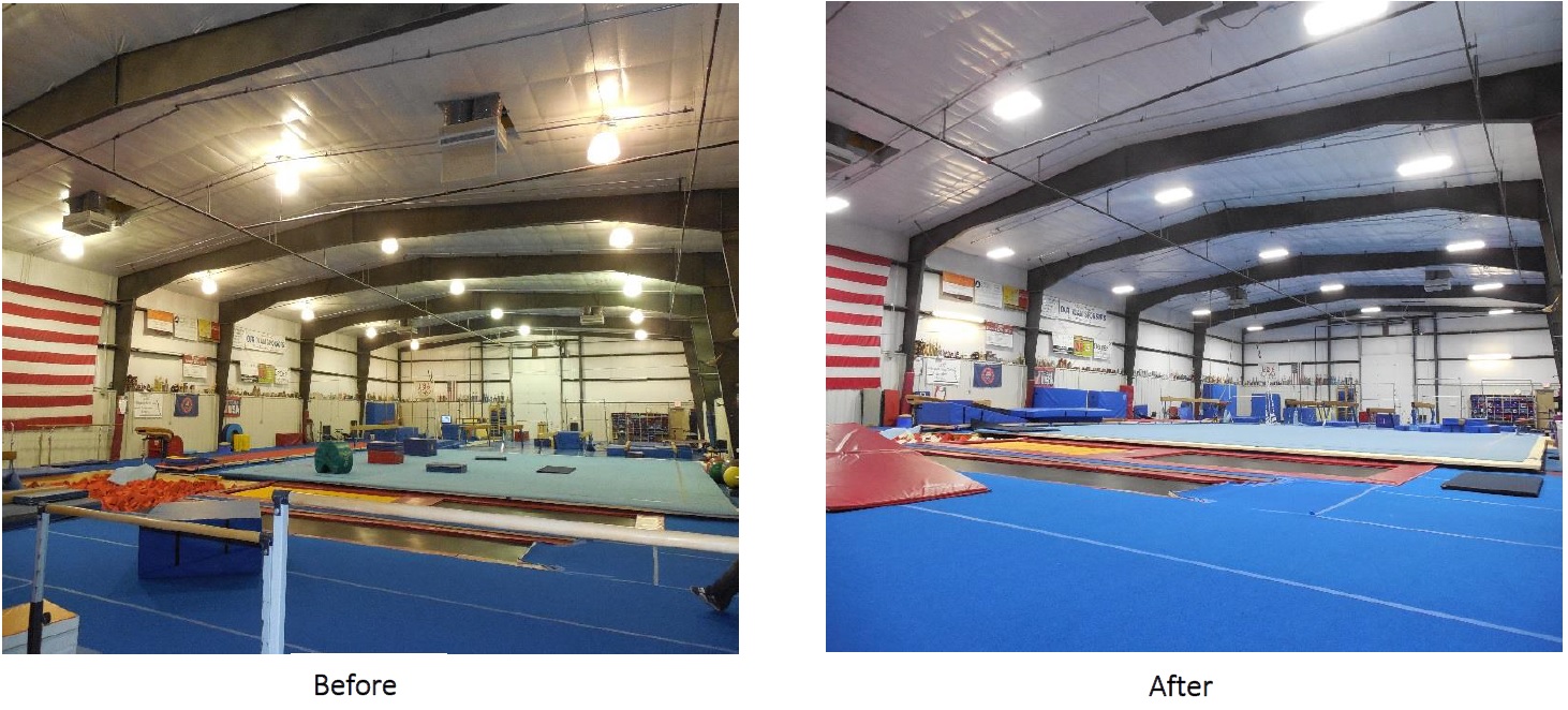 1400sqft Gymnastics Facility